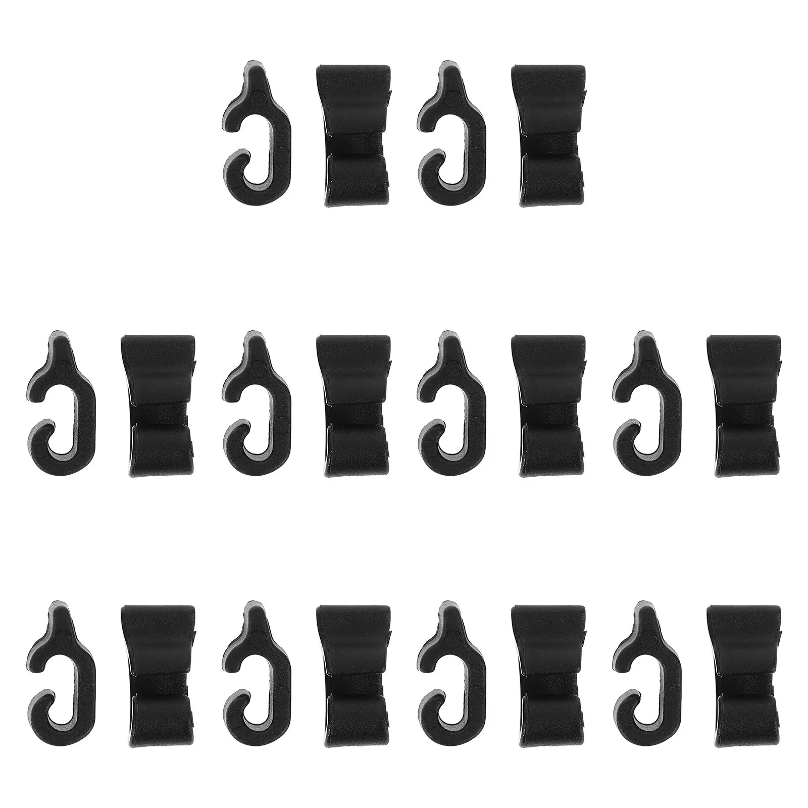 

20pcs Pet Cage Reinforcement Clip Secure Plastic Buckle For Cat Bird Cages Durable Wire Fence Connector Clamp For Small