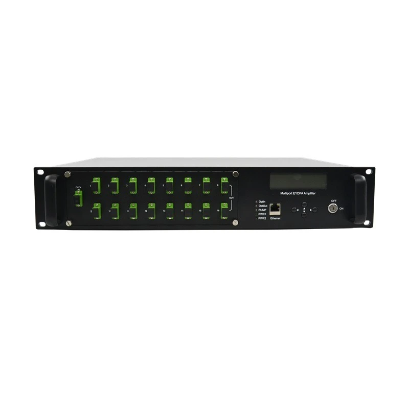 

Fiber optic, amplifier, black, remote monitoring