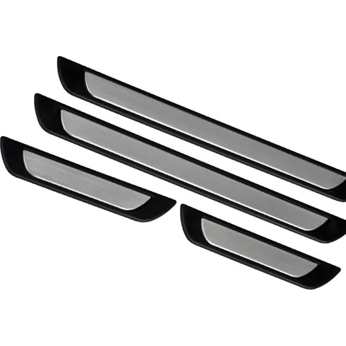 For Citroen C3 Picasso MPV Chrome Door Sill Protection Chrome Line 2009-2012 4 Piece raba spare parts and accessories