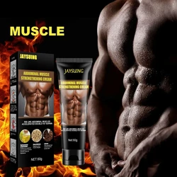 Body Sculpting Abdominal Muscle Cream Men and Women Fitness Shaping Cream Slimming Strengthening Belly Burning Anti Cellulite