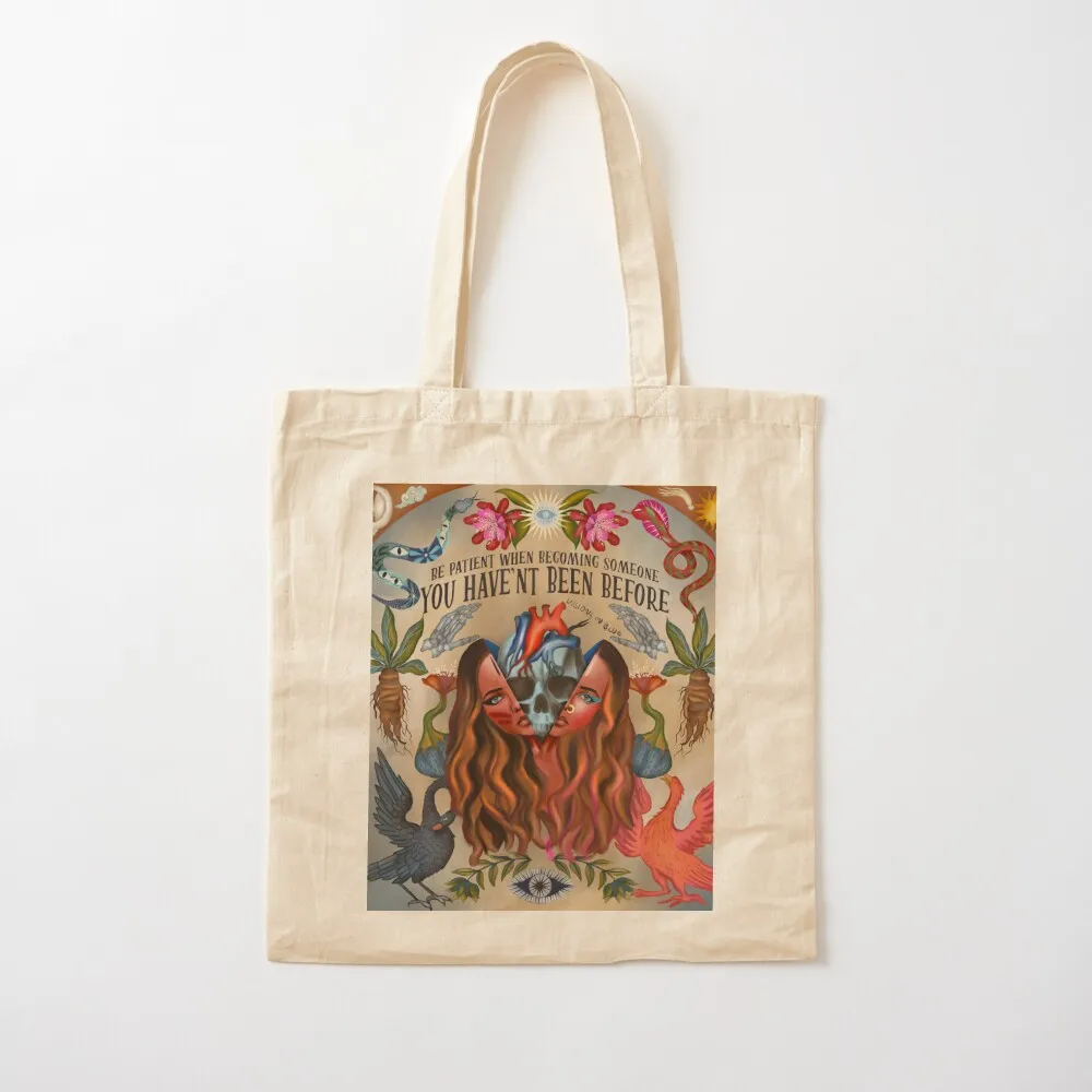 Becoming Tote Bag Women's beach bags Beach bag shopper bag women