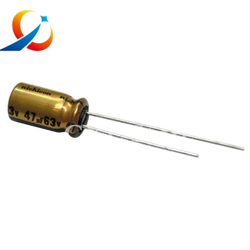 

50pcs NICHICON FW Series 63V47UF Volume 6.3X11MM Electrolytic Capacitors HIFI Audio Capacitor UFW1J470MED1TD NEW