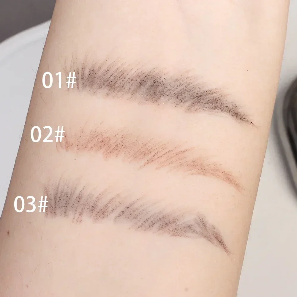 Natuurlijke Microblading Wenkbrauwpotlood Waterproof Eye Brow Enhancer Pen Langdurige Ogen Makeup Tools Cosmetica Zwart Bruin Grijs