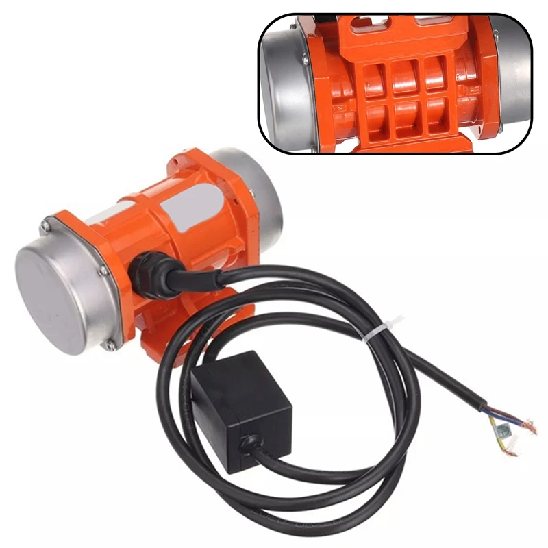 Concrete Vibrator, 220V Vibration Motor With Adjustable Speed For Feeder, Shotcrete Machine, Washing Machine