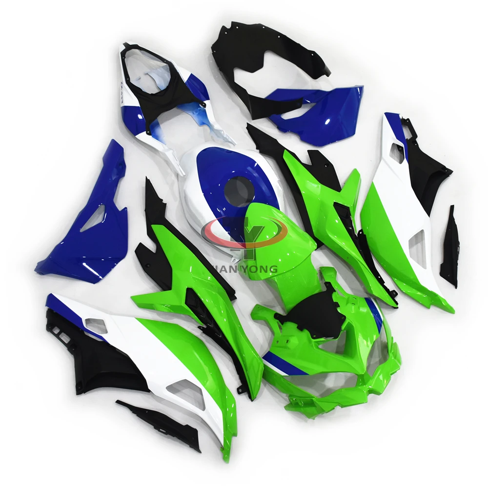 Bodywork For Kawasaki ZX4R Motorcycle Full Fairing Kits Injection Blue white green prints Cowling 2019-2025 ZX 4R ZX4RR