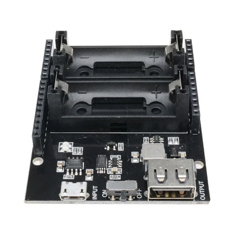 ESP8266 ESP32Power Supply Rechargeable Dual16340Lithium Battery Shield Module Expansion Board