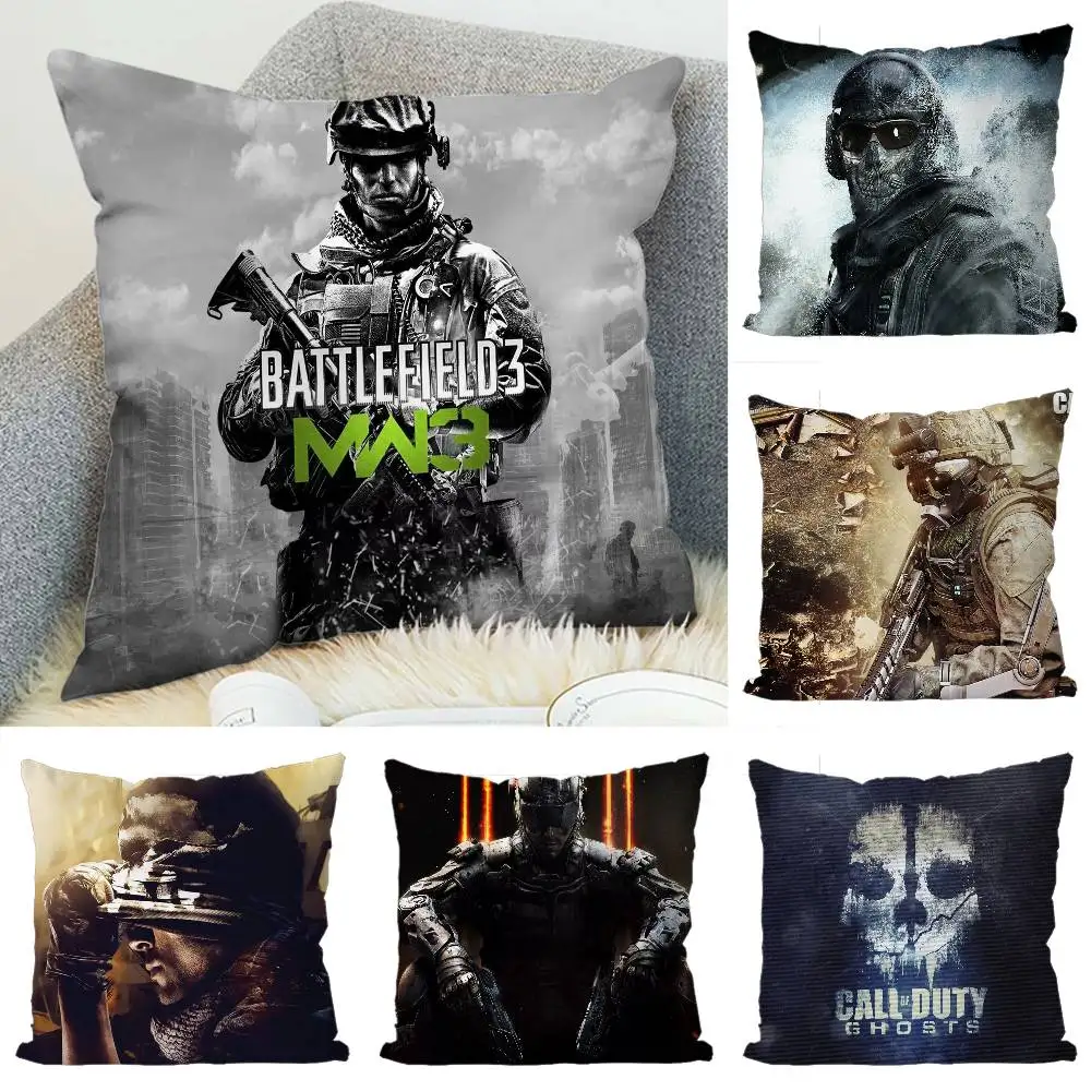 

Call Of Duty Warzone Pillow Case Luxury Double-sided For Car Pillows 45x45 Cushions Cover Home And Decoration Sofa Pillowcase 50