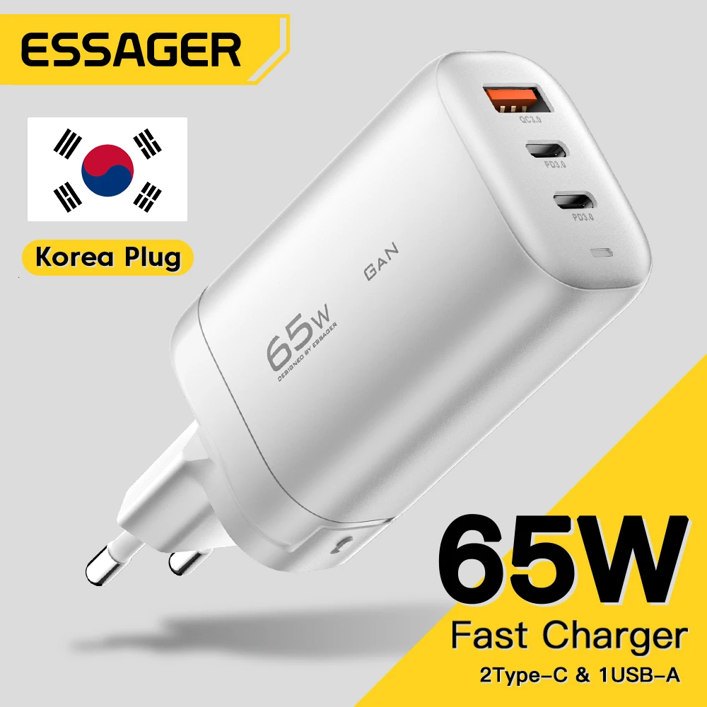 Essager Gan 65W Usb… - image