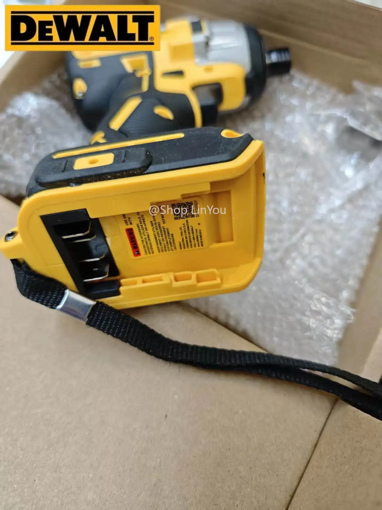 DEWALT DCD887 Electric Impact Driver Drill, 20V Battery, 3250RPM, Brushless Motor Electric Screwdriver Power Tool