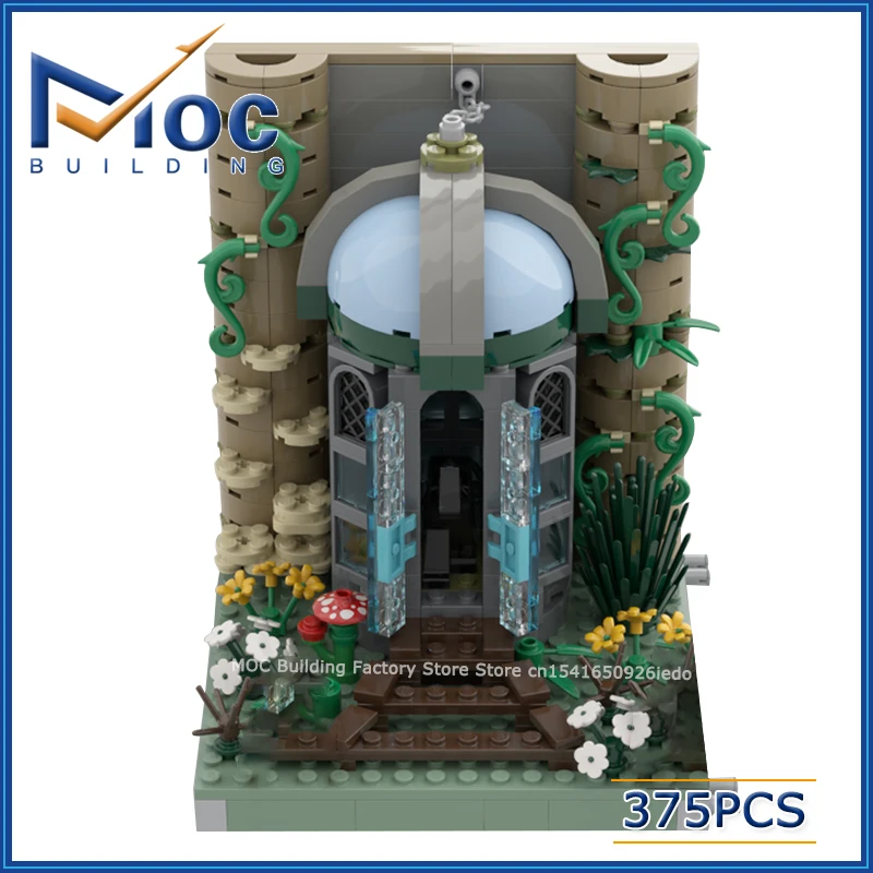 

MOC Classic Movie Game Series Scene Swamp Vivarium Model Building Blocks Collection Display Toys DIY Assemble Bricks Xmas Gifts