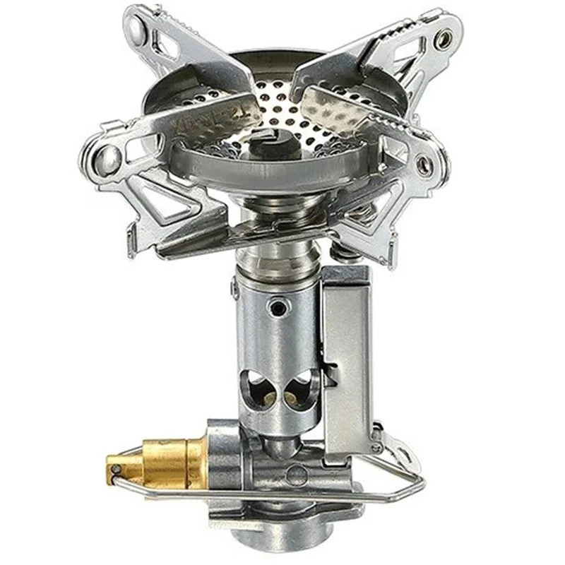 A64T-XD-2F Portable Outdoor Gas Stove Voltage Stabilized High Power Windproof Integrated Hiking Field Cooking Device Cooker
