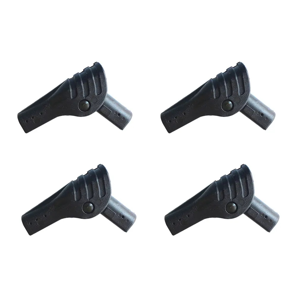 

4 pcs Tent Joint Connector Black 8 5mm Support Camping Accessories Repair Parts for DIY Tent Support Rod Connector Folding Joint