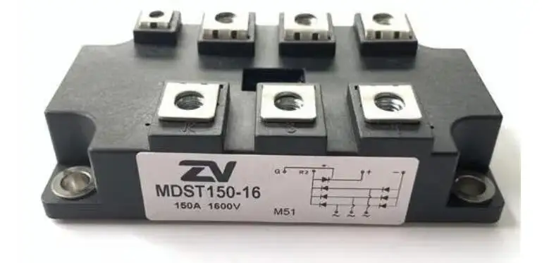 

MDST100-16 MDST75-16 MDST50-16 MDST150-16 MDST200-16 MDST250-16 Thyristor rectifier bridge module New Original Stock