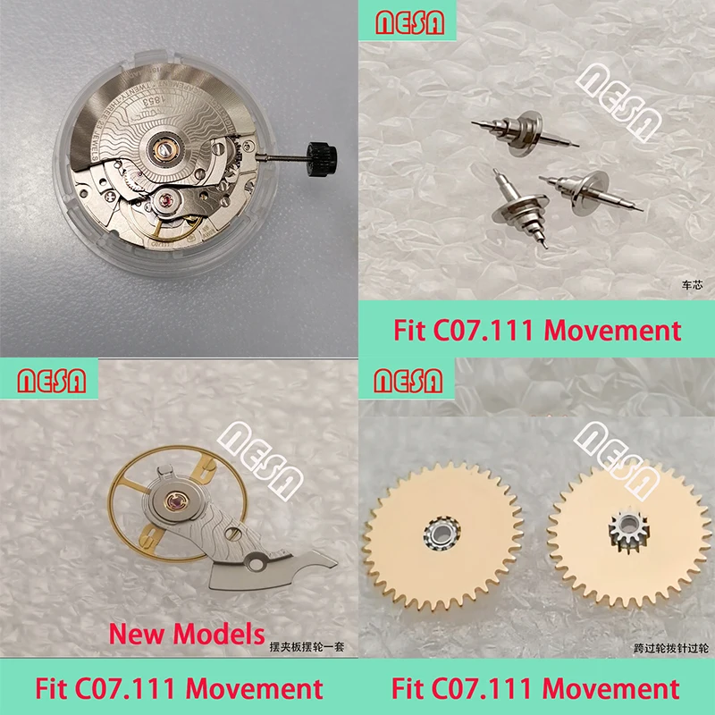 Automatic  Movement Parts Original ETA C07.111 Escapement Fork Gravity Escapemen Wheel Fit Tiss Watch  Repair Part