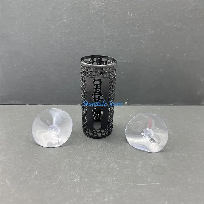 

U2JC Shrimp Cave Aquariums Tunnel Shrimp Hide for Aquariums Corner Aquariums Cave