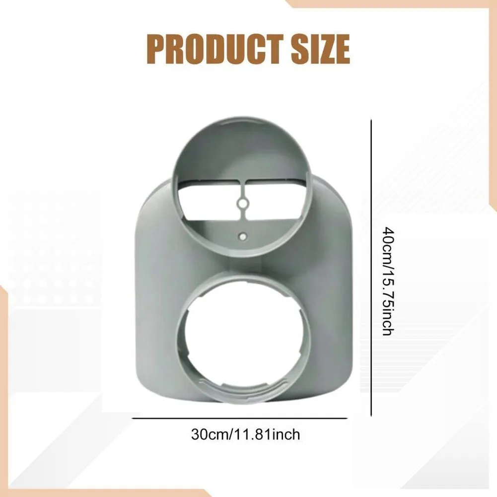Air Conditioner Dual For Exhaust Adapter Compatible with RV Ventilation Systems for Improved Heat Expulsion Efficiency