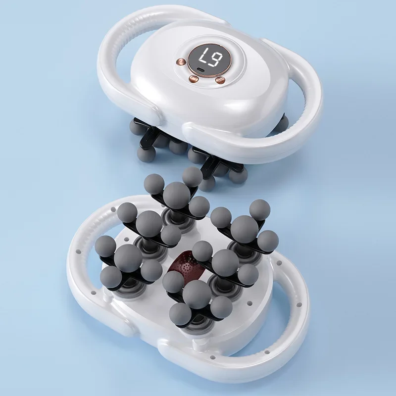 جديد 22 بندقية تدليك عضلات الرأس المهنية الجسم الساقين الظهر الكتفين الخصر فآسيا بندقية عالية التردد الاهتزاز تدليك بندقية