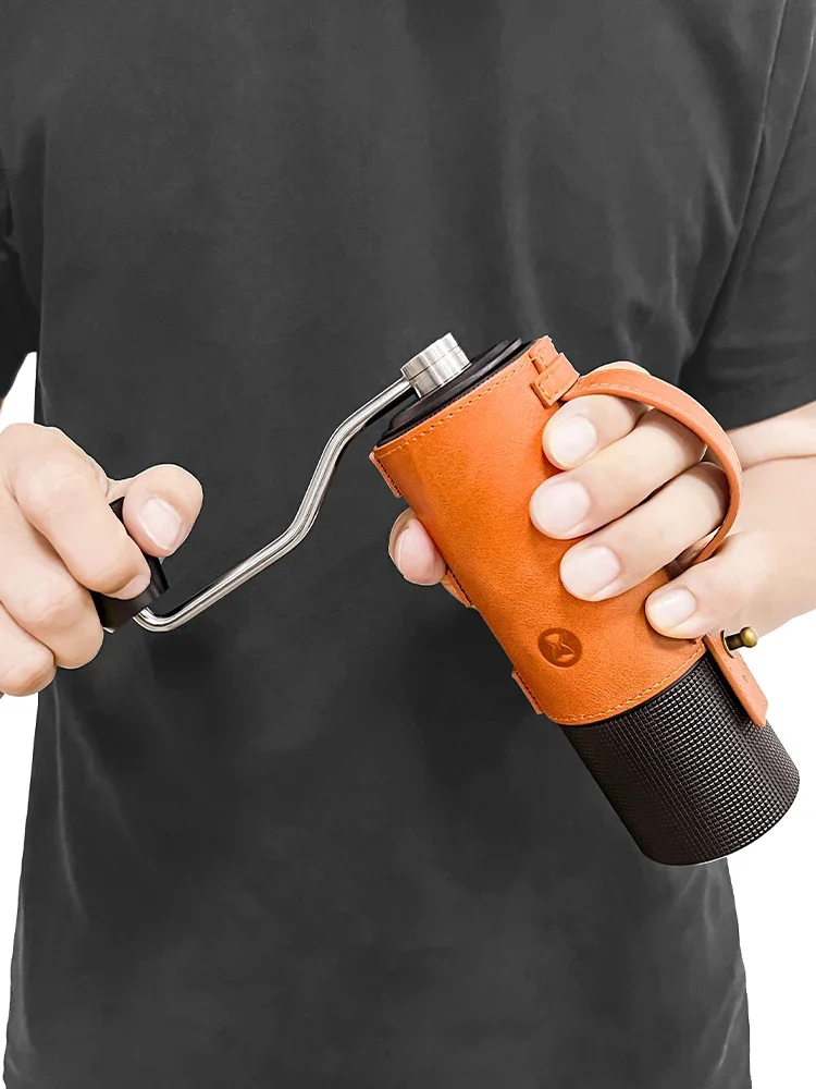 

Chestnut C Series Grinding Machine Special Leather Cover Hand cranked Grinding Machine Customized Head Layer Yellow Leather