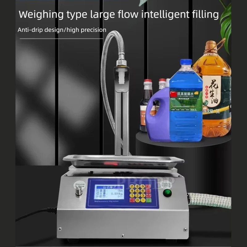 High Quality Electric Semi Automatic Food Grade Plastic/Glass Bottles lubricating Oil Jam Shampoo Honey Machine High Precision