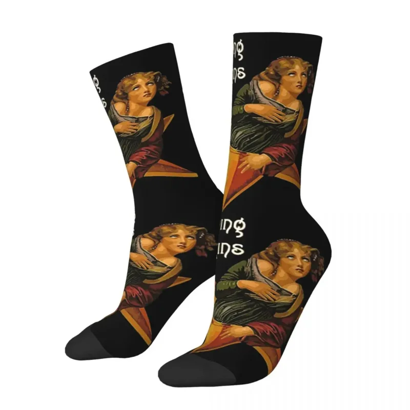 

Casual The Smashing Pumpkins Sports Socks Polyester Long Socks for Unisex Non-slip