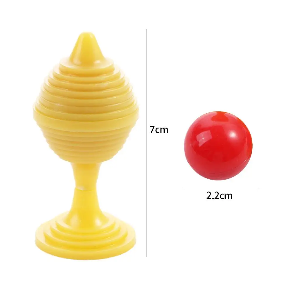 1 Set Beads Go No Traces Magic Cup Puzzle Novelty Toys Children Close-up Magic Trick Props