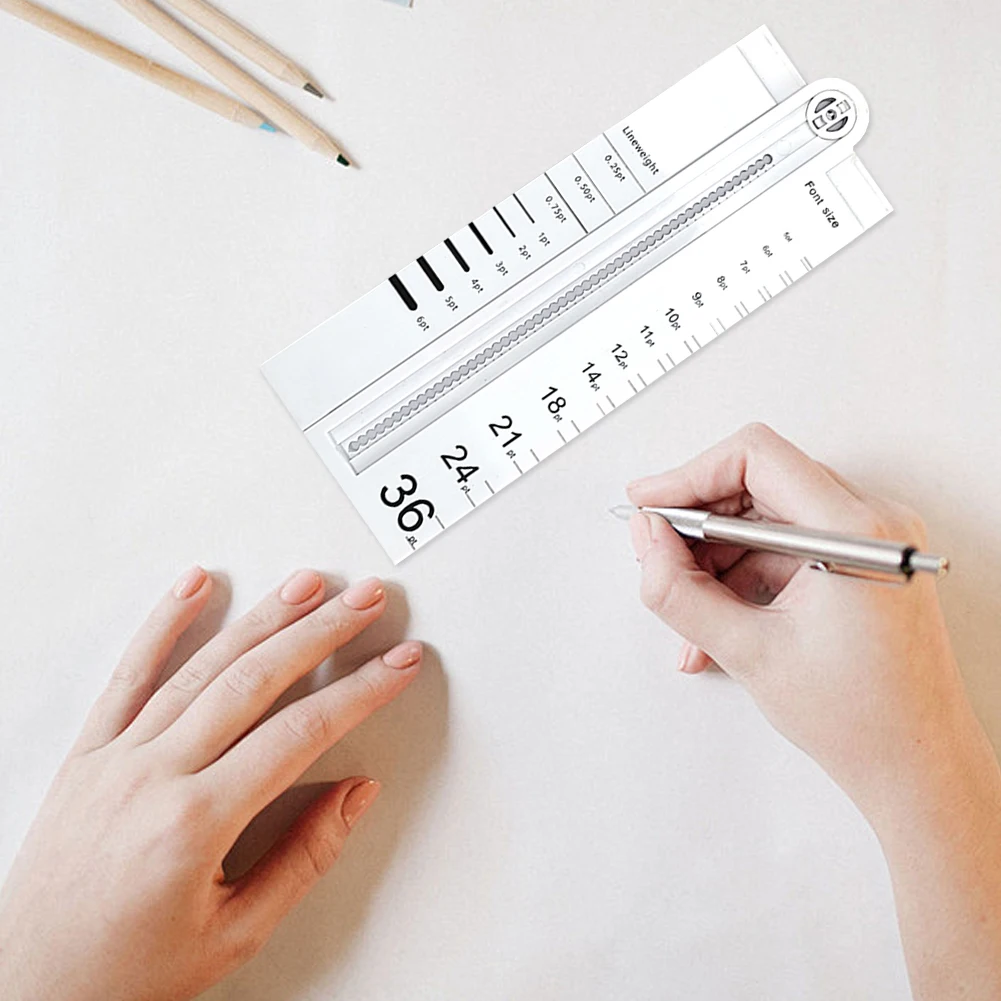 Multifunctional Geometric Ruler Geometric Drawing Template Measuring Tool for Office Architecture Supply