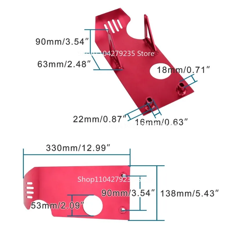 

Подходит для деталей модификации защиты двигателя мотоцикла внедорожников