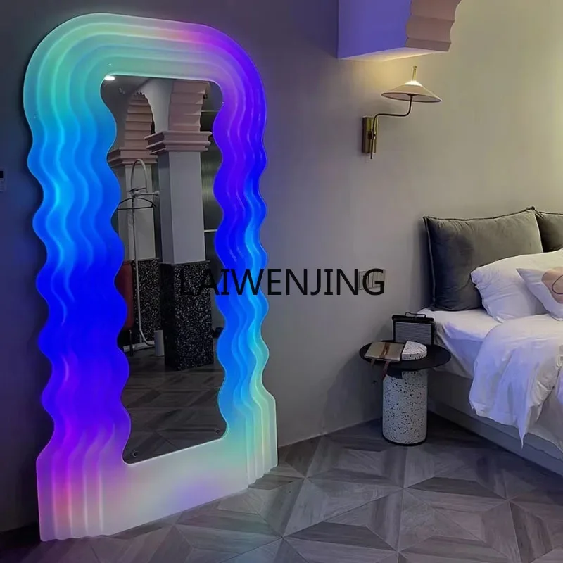 SGF same wave mirror full body clothing store floor-to-ceiling full-length mirror