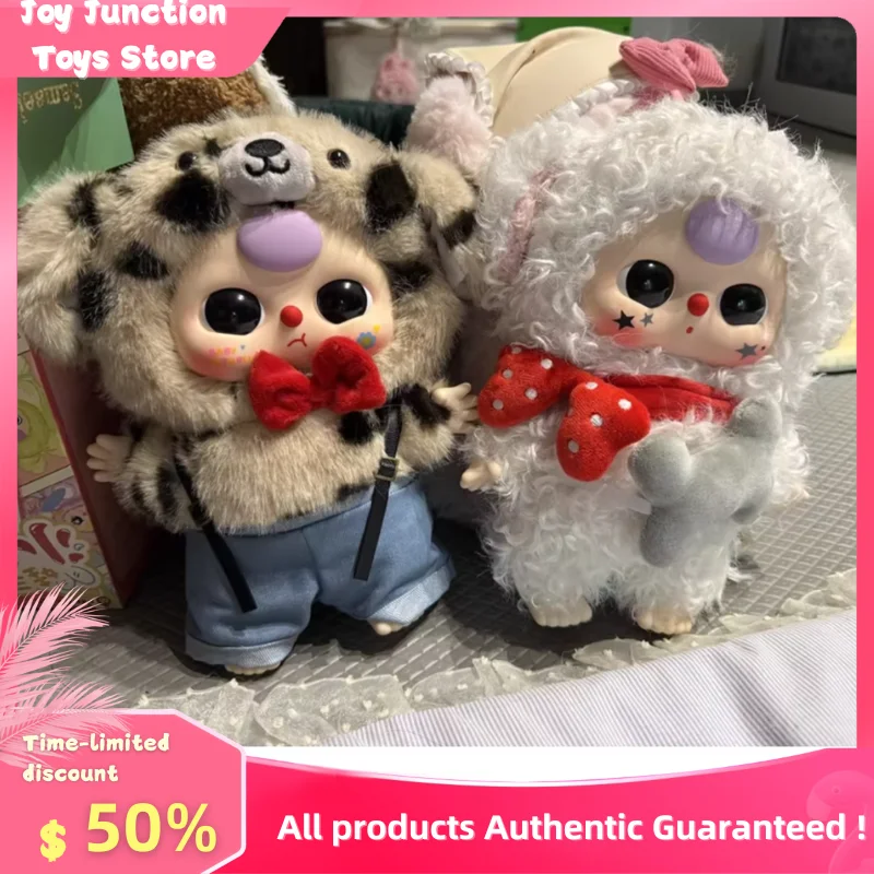 

Baby Three V3 400% Series Blind Box Vinyl Plush Doll Big Mystery Box Trendy Toy Creative Doll Girl Bedroom Ornament Toy Kid Gift