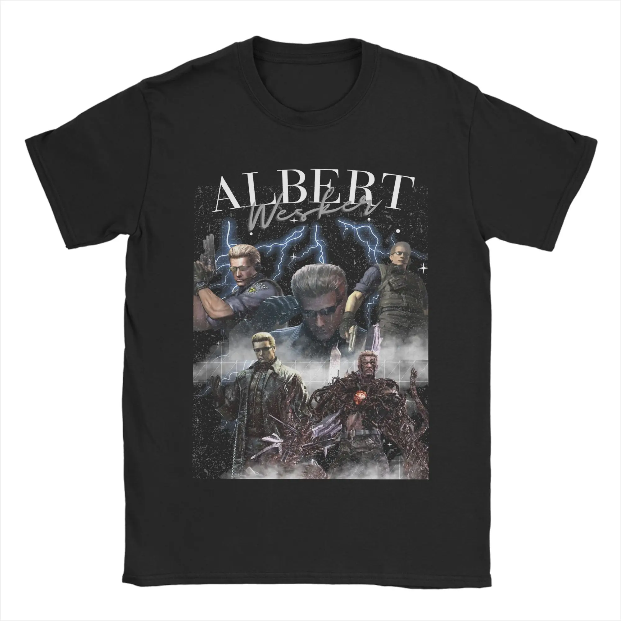 Men Women Graphic Printing Albert Wesker T Shirt Tee 100% Cotton T-shirts Clothing