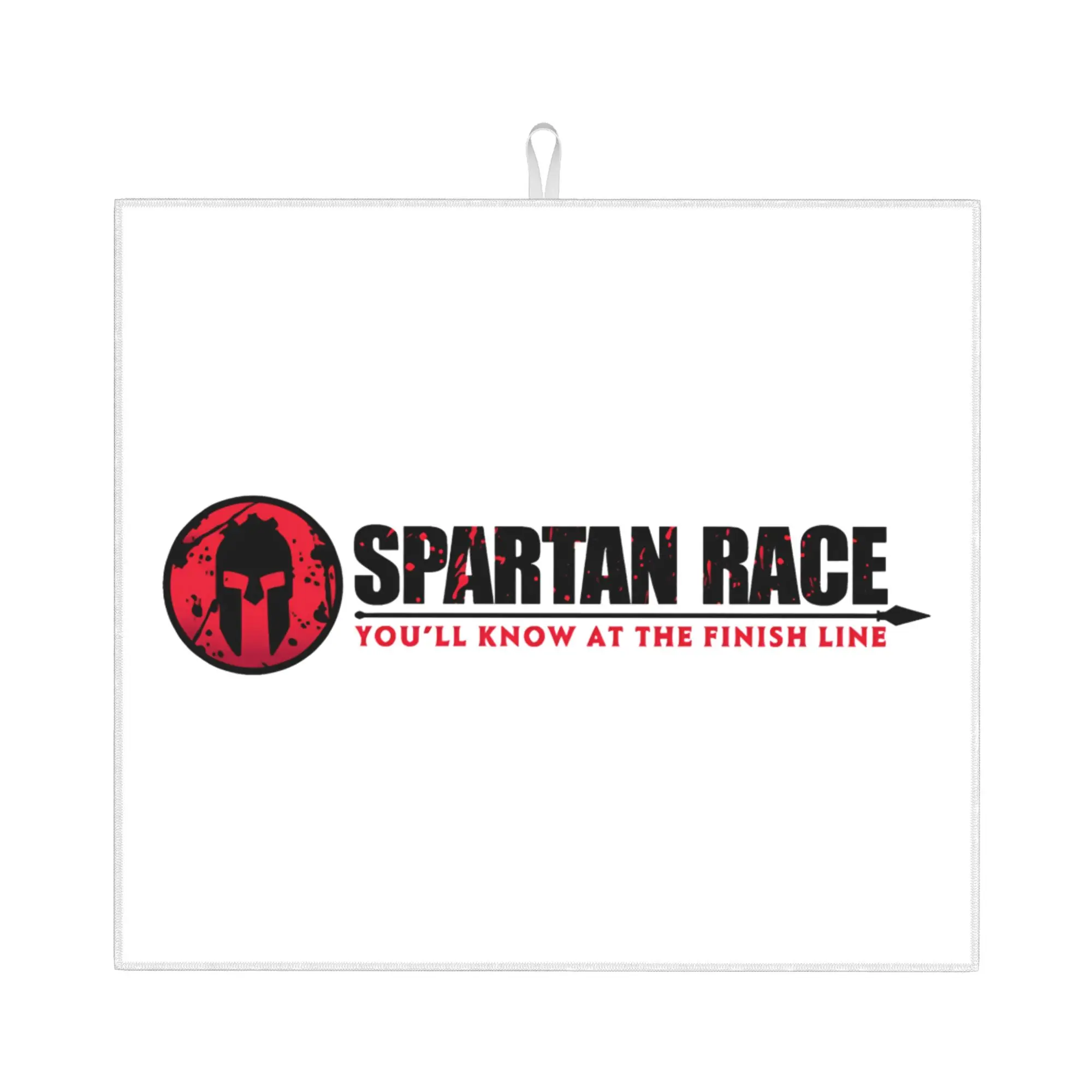 Spartan Race Sparta Race Non Slip Kitchen Counter Protector Mat Barware Tableware Reusable  Bathroom Drying Mat For Kitchen