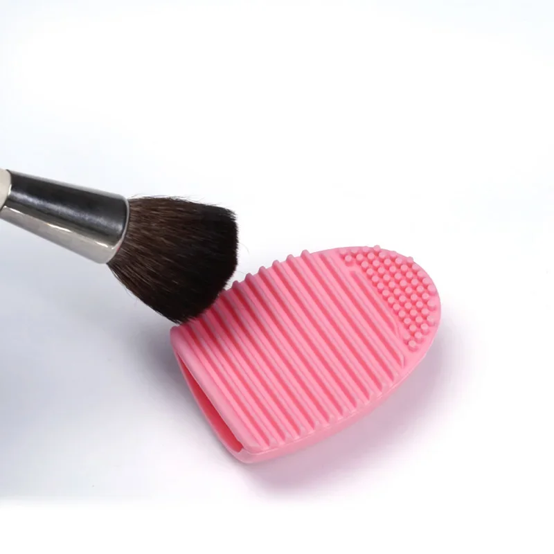 NEW Scrubber Board Wash Brush Cleaner Tool 1PC Silicone Makeup Brush Egg Wash Tools Board Cosmetics Make-Up Brushes