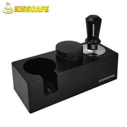 Coffee Tamping Station Stand For 51MM 53MM 58MM Portafilter Holder Set ABS Support Base Rack Espresso Accessories Barista Tools