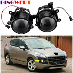 Fog Lights Super Bright Car-Styling For Peugeot 3008 2008 2009 2010 2011 2-Pieces Led Fog Lights H11 12V Fog Head Lamp