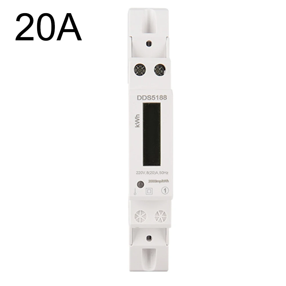 

Для дома 230 В счетчик энергии цифровой ваттметр для мониторинга энергии установка на DIN-рейку огнестойкий корпус из АБС-пластика