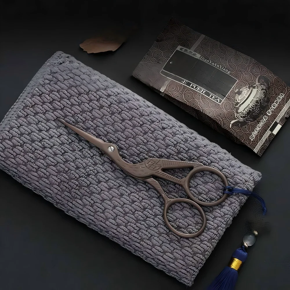 Stainless Steel Antique Scissors European Classic Craft Knitting Sewing Handicraft Scissor DIY Jewelry Tools New - view 4
