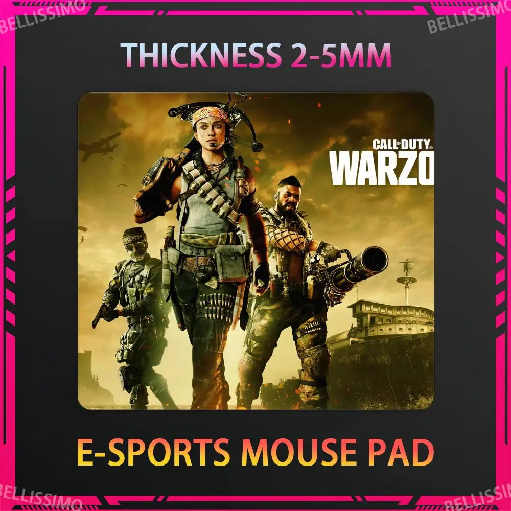 Anime C_Call of Duty series small XS mouse pad e-sports computer accessories keyboard pad rubber table mat lock edge mouse pad