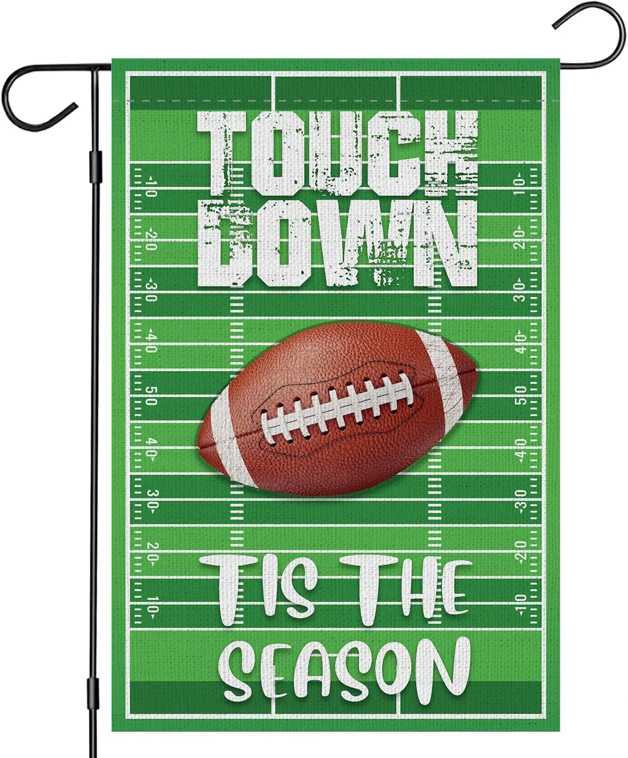 Football Garden Flag 12 X 18 Inch TouchDown Game Day Double Sided Rugby Yard Flag Tis The Season American Football Outside H LLX