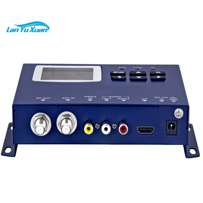 DMB-9590 MINI One Channel Single RF HD to DVB-T Modulator H264 CVBS to ISDB-T Modulator MAX 1080P
