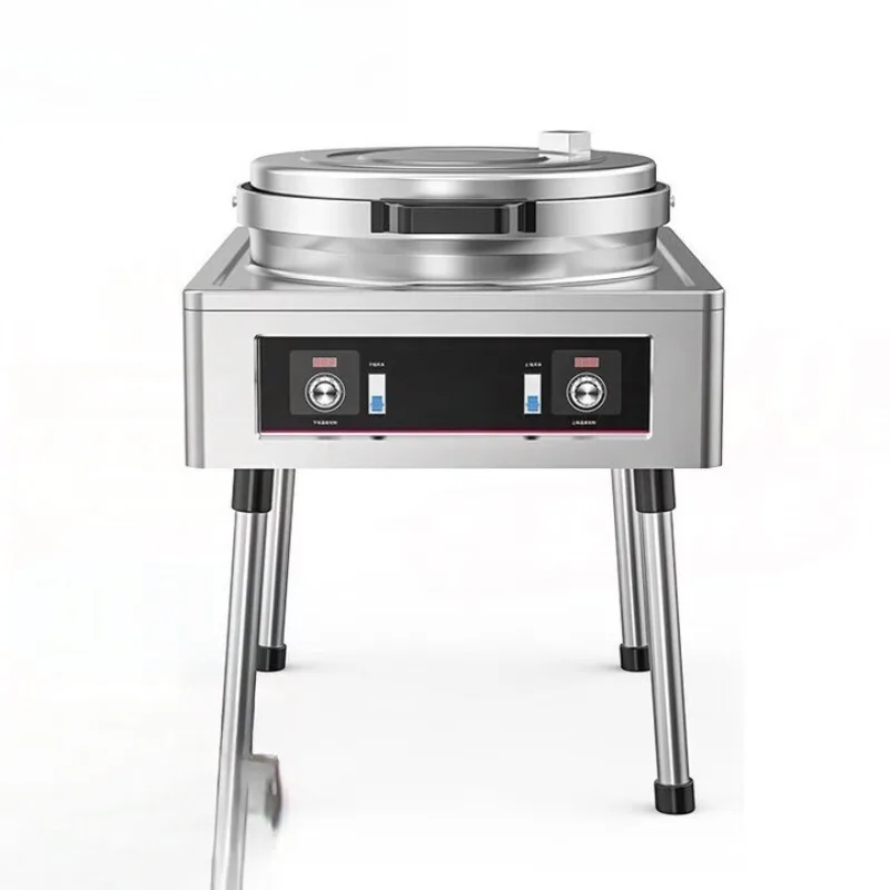 

Commercial electric cake pan double-sided heating large deepening, scone pancake machine large plate digital display