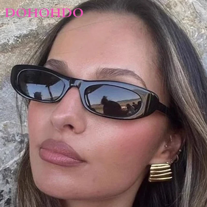 

2025 Trendy Sexy Oval Women Sunglasses Luxury Design Small Frame Men Sunglass Outdoor Driving Travel Eyewear Ladies Lentes UV400