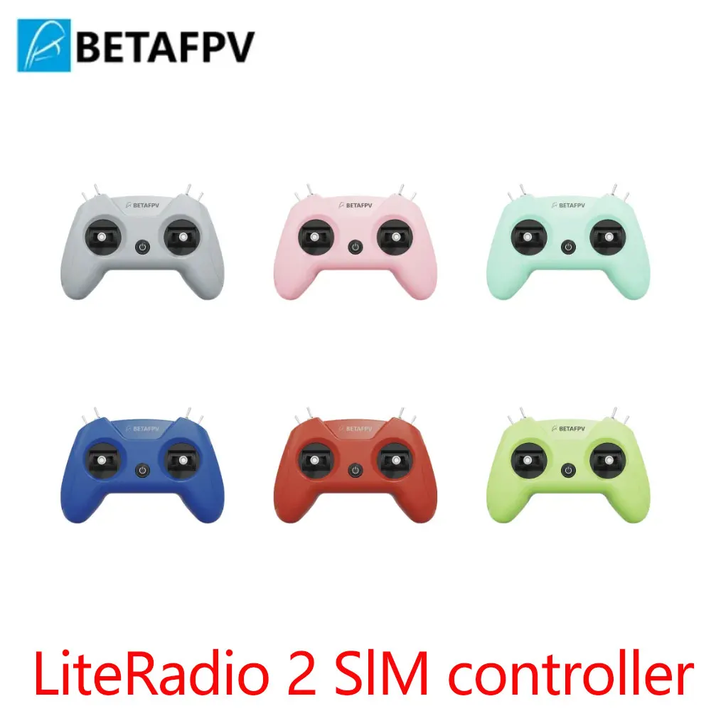 

BETAFPV LiteRadio 2 SIM Controller 8Channel Simulator Controller For DJI /PhoenicRC6 /AeroFlyRC8/ STEAM Emulator Controllers