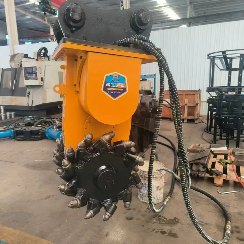 Hydraulic Rock Milling Machine Stable Performance Milling Equipment For Hard Rock And Concrete Breaking