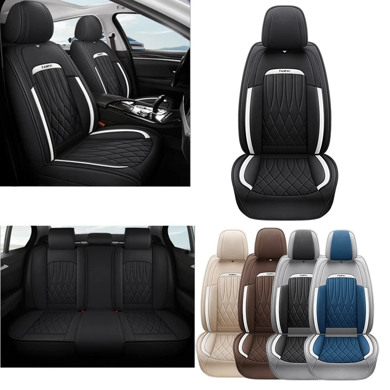 

Breathable Linen-textured Car Seat Covers Offer All-season Comfort, Durable Protection, and A Universal Fit for Most Cars