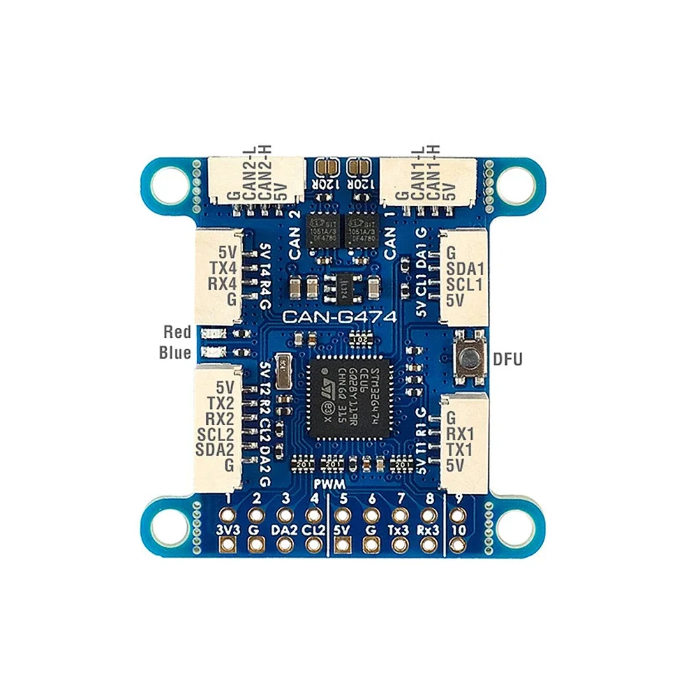 MATEK MATEKSYS AP_PERIPH CAN NODE CAN-G474 Z AP_Periph, Węzłem CAN, DroneCAN, G474, FDCAN 5Mbit/s dla RC FPV Drone