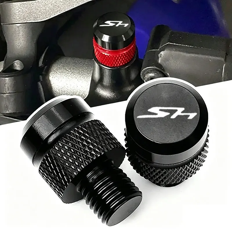 FOR HONDA SH125 SH150 SH300 SH350 SH 125 i 150i 300i 350i Motorcycle accessories CNC Mirrors Hole Plug Screws Caps Thread Bolt