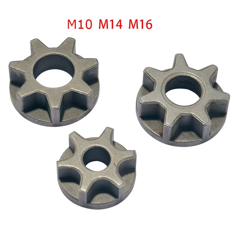 

Сменная шестерня для бензопилы M10/M14/M16, 100, 115, 125, 150, 180, угловая шлифовальная машина, пильная звездочка, цепное колесо для кронштейна бензопилы