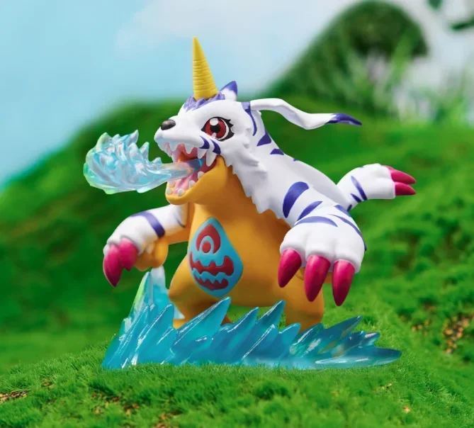 Digimon Adventure Anime Figure Kawaii Tailmon Agumon Action Figure grande avventura abilità pratica ornamento regalo per giocattoli per bambini