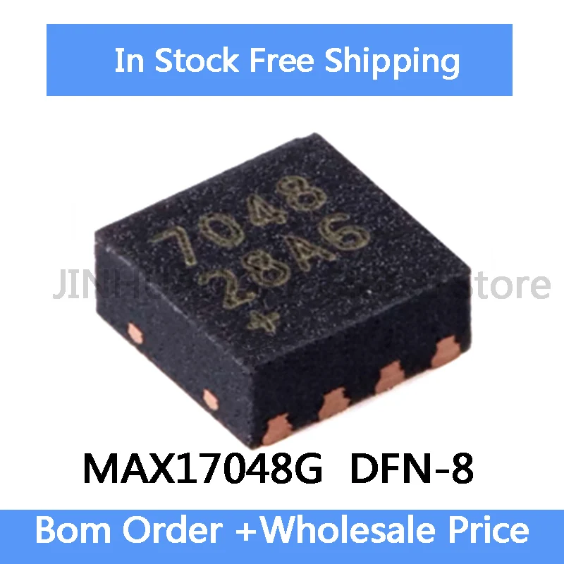 2-10Pcs MAX17048G+T10 DFN-8  MAX17048G MAX17048 Chip IC Whokesale