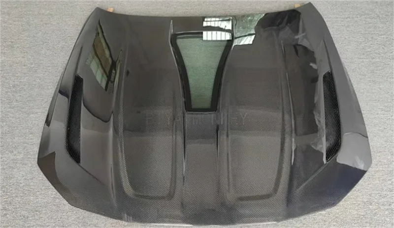 For BMW G22 G23 G26 ReaI Carbon Fiber Engine Hood Cover Kit